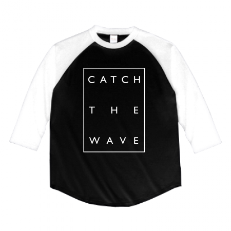 Number76 Original Raglan T-Shirt - Black w/White sleeve - Number76 Malaysia