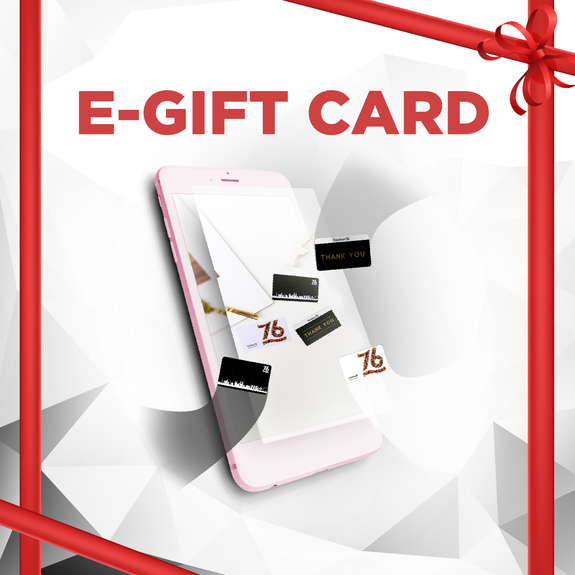 Number76 E Gift Card 【Please confirm before purchase‼】
