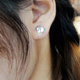 nemunemu Earring Shine 1.0cm - Number76 Malaysia 