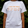 Number76 Original NANAROKU Tee - White/Orange - Number76 Malaysia 