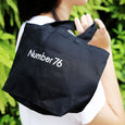 Number76 Original Tote Bag - Black - Number76 Malaysia 